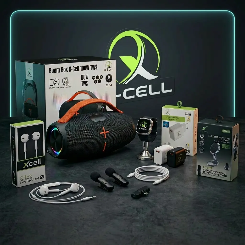 Composição premium de acessórios X-Cell FlexGold